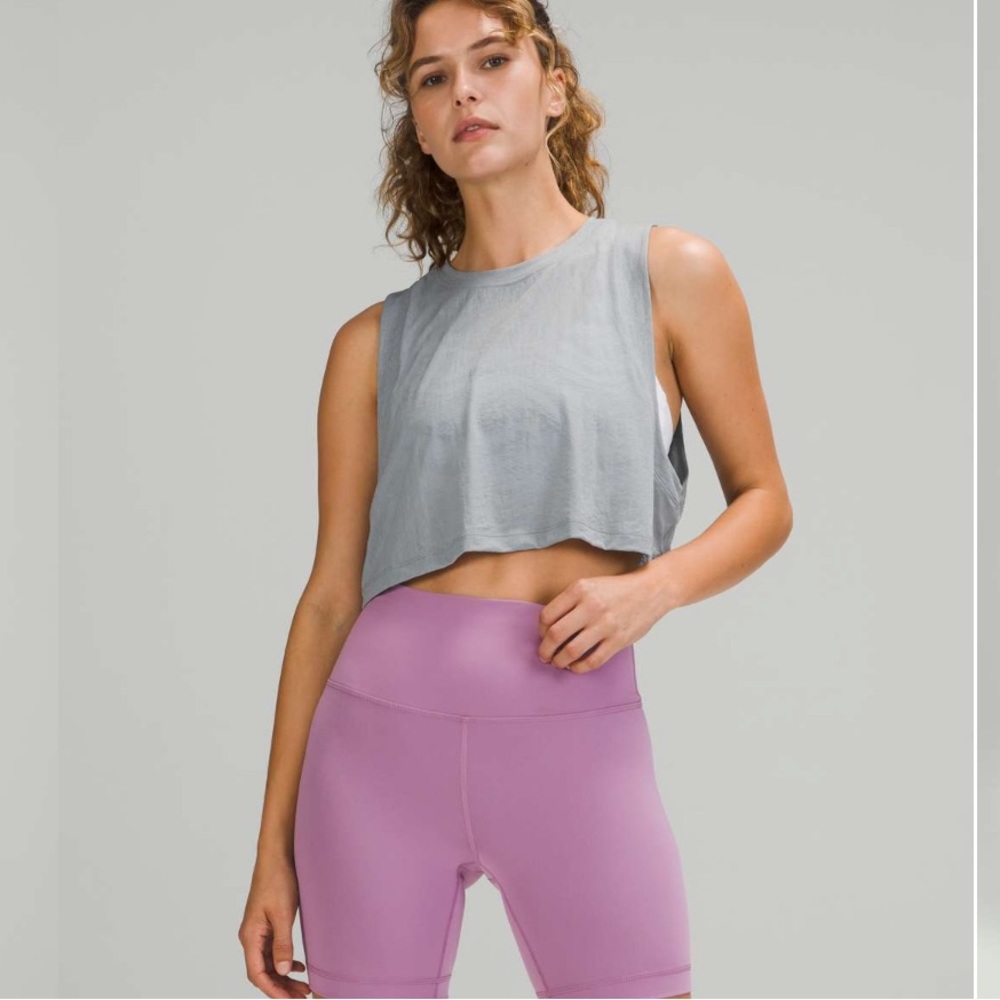 Lululemon All Yours Crop Tank Top *Train